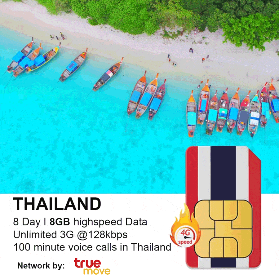 tourist data sim thailand