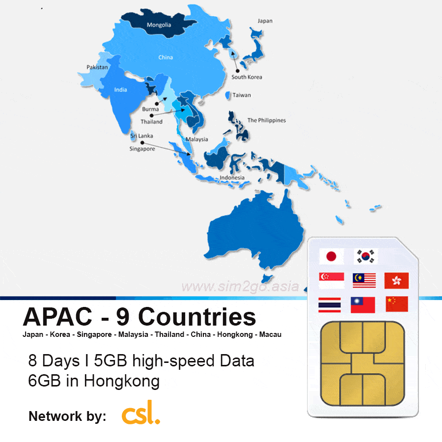 data travel asia pacific